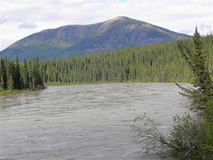 Royalty free pictures photographs publishers images by Mark Erney yukon mountains swollen river pic 8